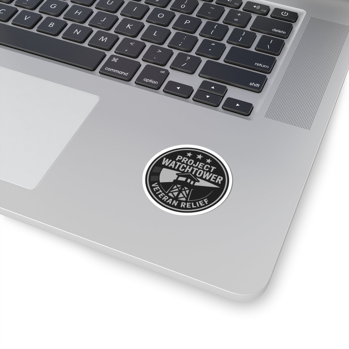 Project Watchtower: Launch Collection Veteran Relief Stickers | Military Tribute Adhesive Decor, Statement Laptop Stickers, Veteran Support