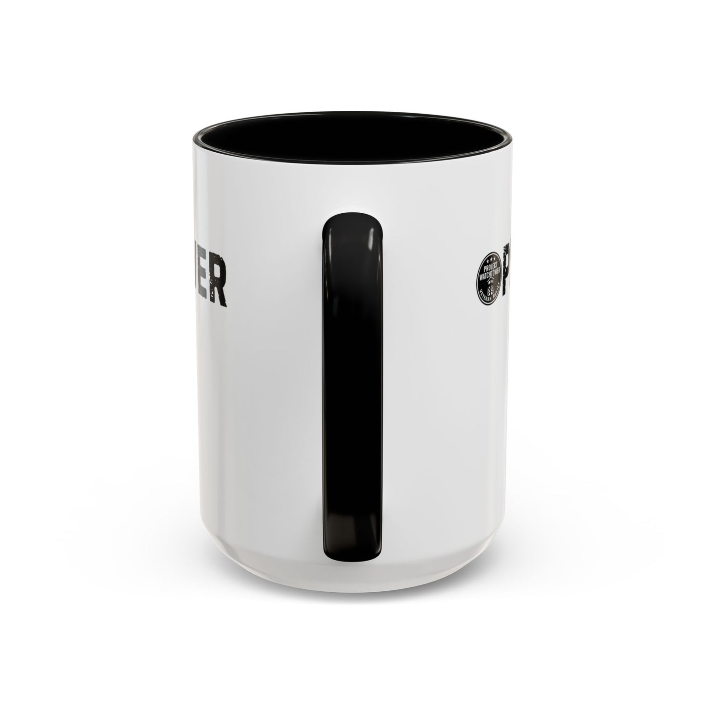 Stylish Black-Accented Coffee Mug, Perfect for Coffee Lovers, Gifts for Friends, Home Office Decor, Unique Present, Enjoy Your Brew!