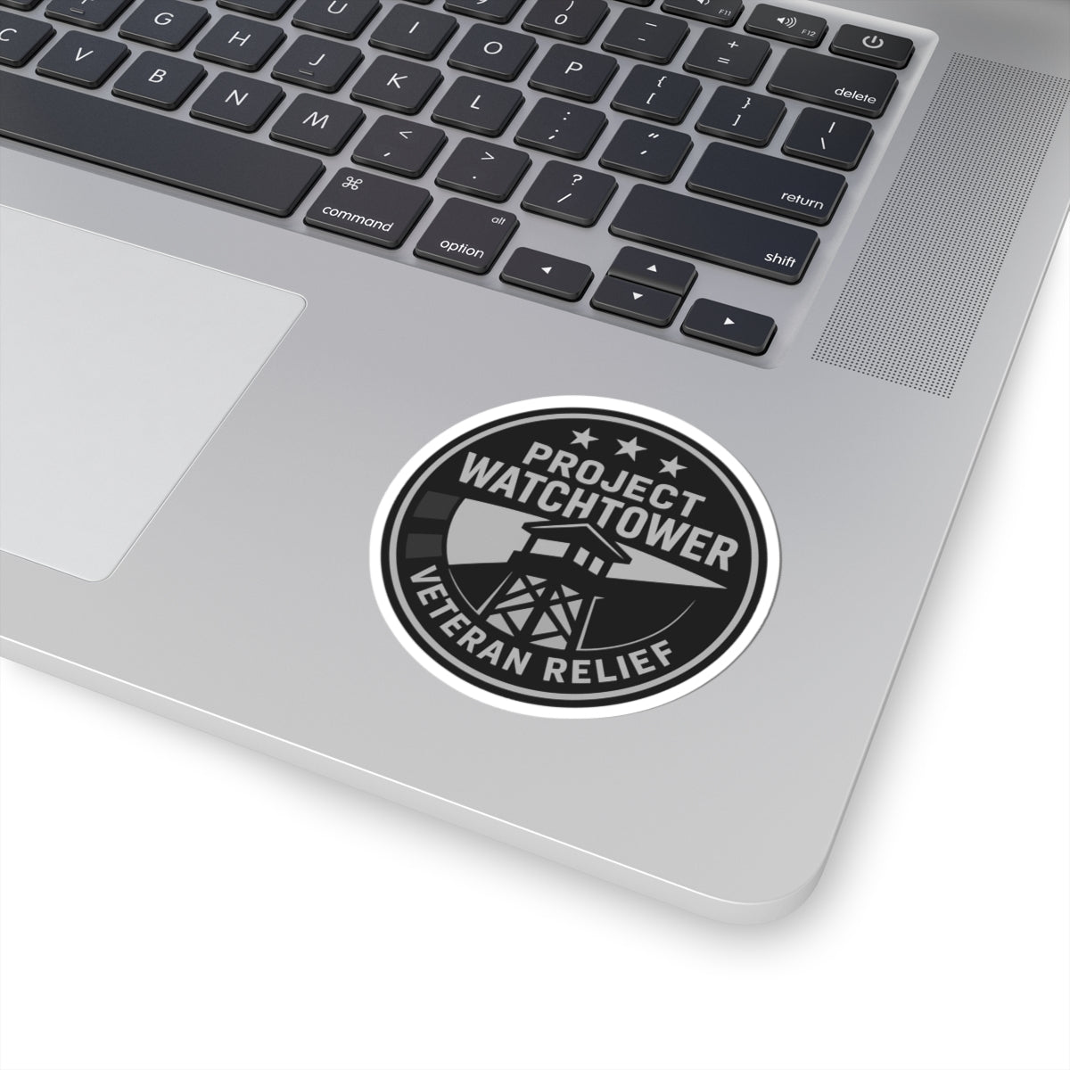 Project Watchtower: Launch Collection Veteran Relief Stickers | Military Tribute Adhesive Decor, Statement Laptop Stickers, Veteran Support