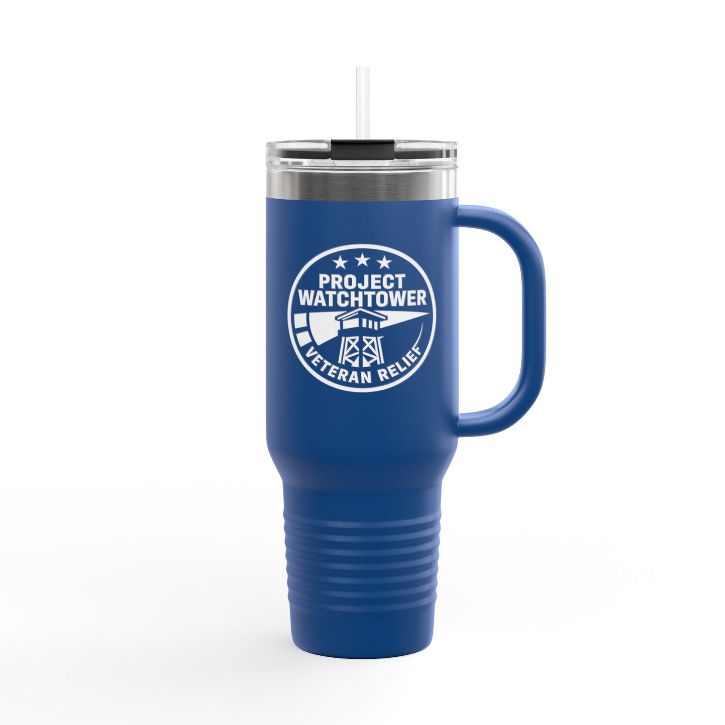 40oz Insulated Project Watchtower Launch Collection Travel Mug - Perfect Gift for Thirsty Veteran Supporters
